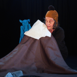 "Gravir la montagne" dans le spectacle Sur le fil des émotions d'Odile Burley