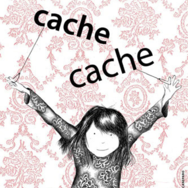 Affiche Spectacle Cache-Cache d'Odile Burley et Elisabeth Urlic