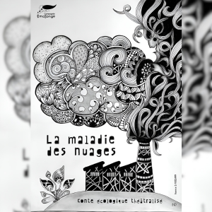 Affiche du spectacle de conte écologique théâtralisée de claudine Vigreux